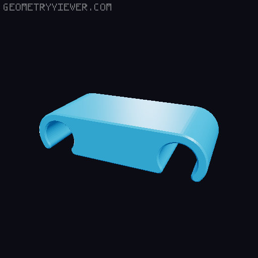 Watercooling / Radiator hose clamps 3D model thumbnail