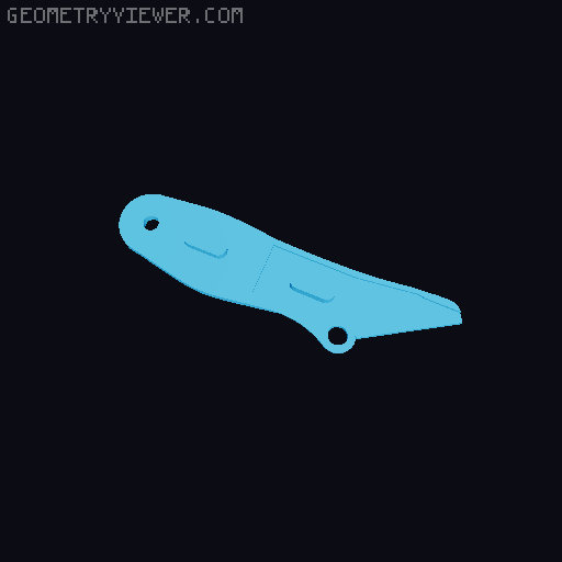 Model 303 Wallet Multitool 3D model thumbnail