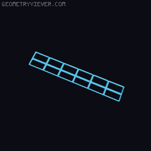 Gridfinity Clip Base - Half Grid Spacers 3D model thumbnail