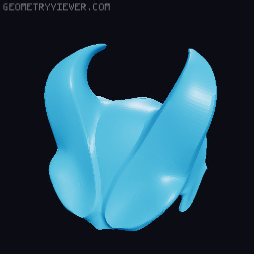 Slaughter to prevail / Alex Terrible Mask 3D model thumbnail