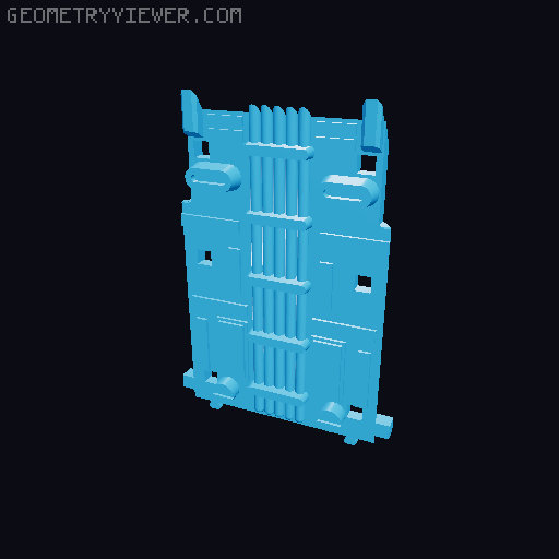 BC-304 from Stargate 3D model thumbnail