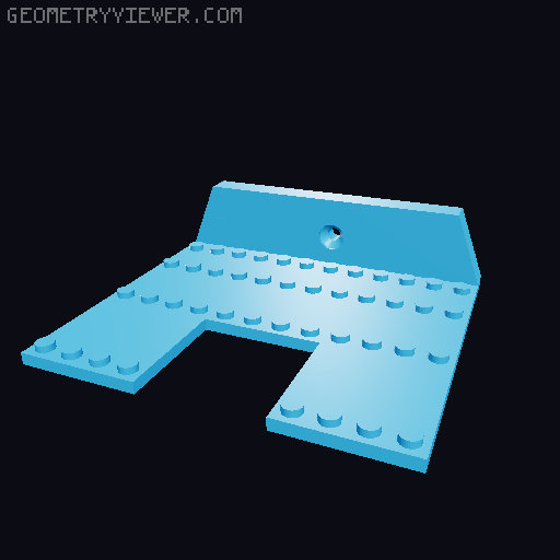 Wall Mounts for LEGO Sets 3D model thumbnail