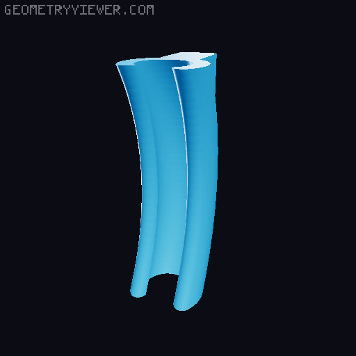 Bike Cable Lock Holder 3D model thumbnail