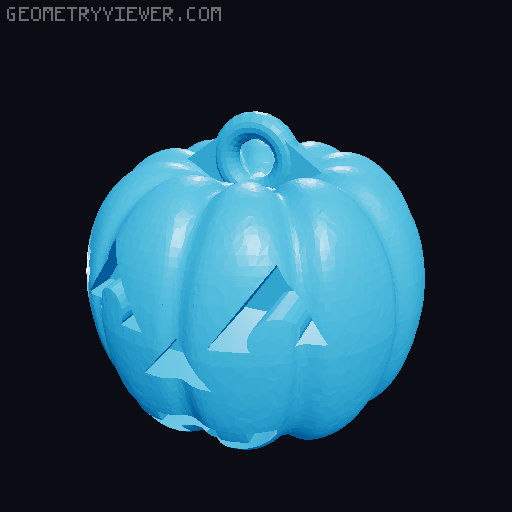 Halloween Keychains 3D model thumbnail