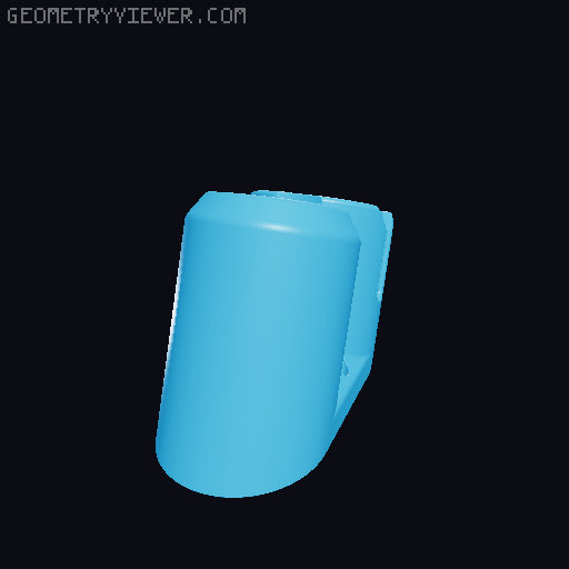 Sillybutts Breacher Star Wars inpired barrel shroud and muzzle 3D model thumbnail