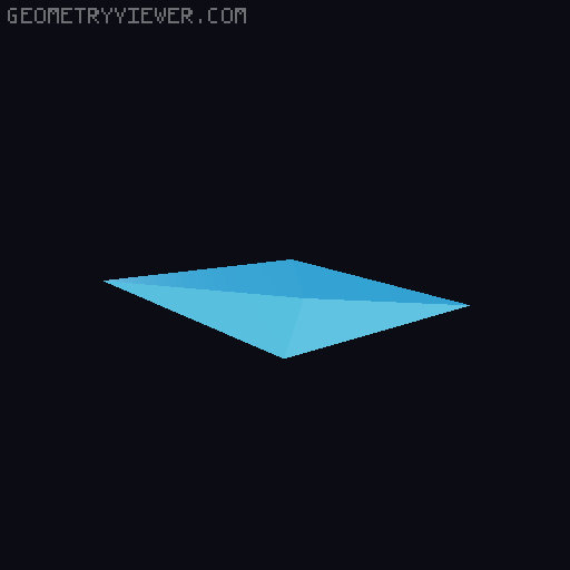 Geometric Unicorn wall art (only for Princess) 3D model thumbnail