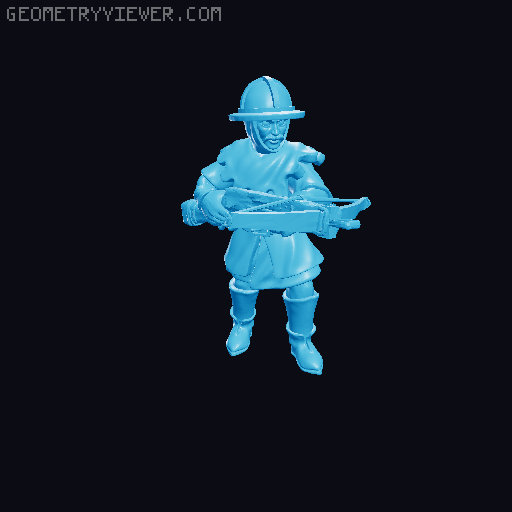 Crossbowmen - Models and Customizer Library 3D model thumbnail