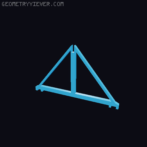 Simple non-screewing Filament holder 3D model thumbnail