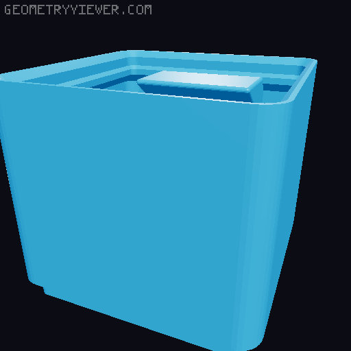 Gridfinity cups height 5 (39mm) collection 3D model thumbnail