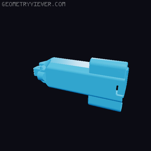 6mm Spring Holes for Protean Trigger and Adjustment Pin 3D model thumbnail