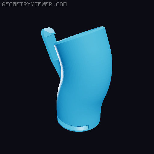V10 Engine Turbocharged working belt driven Model (printer optimized) 3D model thumbnail