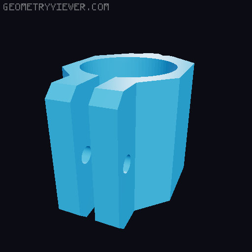 InsertMate - Accurate Heat Insert Guide (parametric) 3D model thumbnail