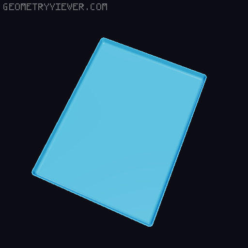 Gridfinity chest with 1 drawer 3x4x13 3D model thumbnail
