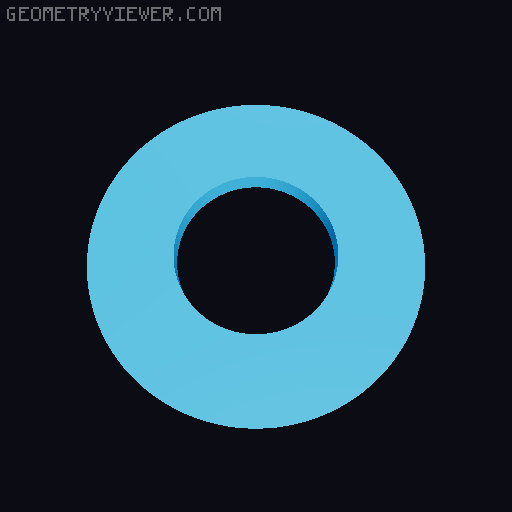 Massive Washers Collection 3D model thumbnail