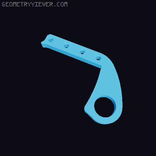Utility Folder Knife 3D model thumbnail
