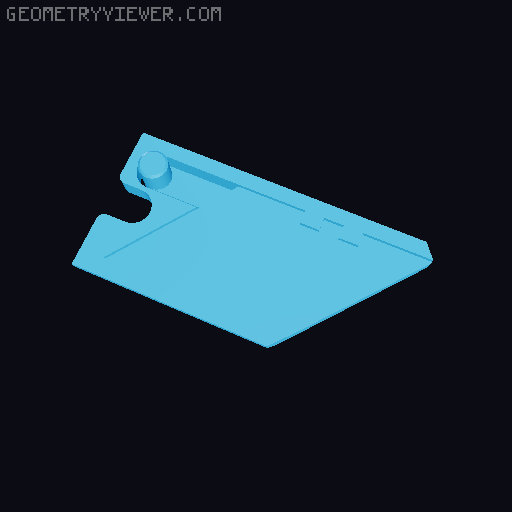 Prusa Utility Knife 3D model thumbnail