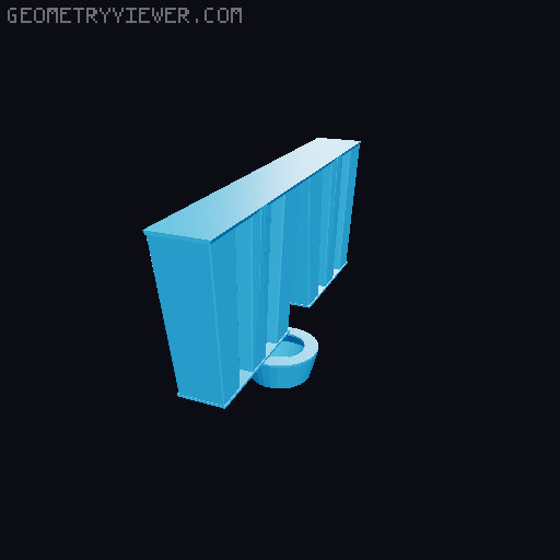 Micro Plastic Shredder mods 3D model thumbnail