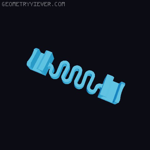 Ryobi 18v Toolholder 3D model thumbnail