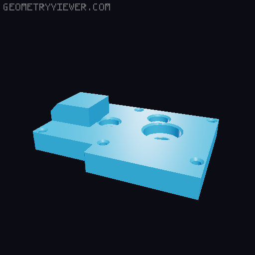 Self feeding open source filament pelletizer - 8 mm Router Bit 3D model thumbnail