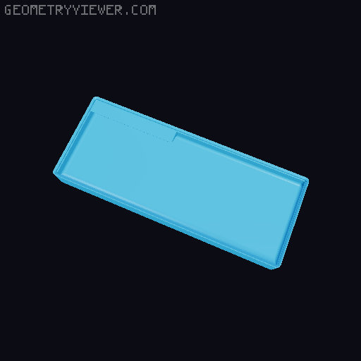 Gridfinity cups height 3 (25mm) collection 3D model thumbnail