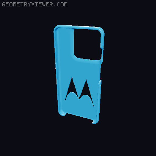 Motorola G56 xt2529 case 3D model thumbnail