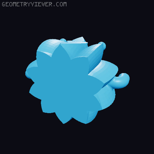Houseplant 3D model thumbnail
