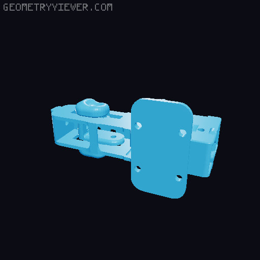 Correia CNC Robotics Frame 3D model thumbnail