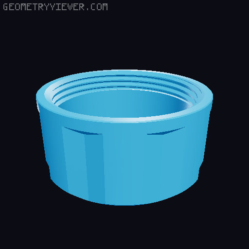 Desiccant Container w/ Hygrometer (Fast Print, In-Spool, Strong) 3D model thumbnail