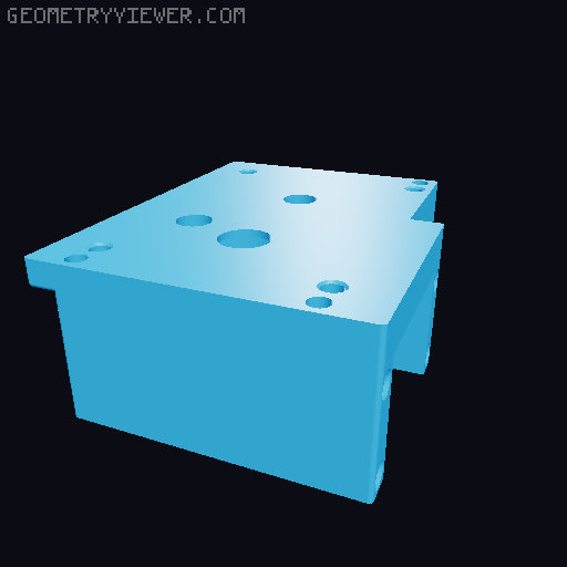 Self feeding filament pelletizer REMIX 3D model thumbnail