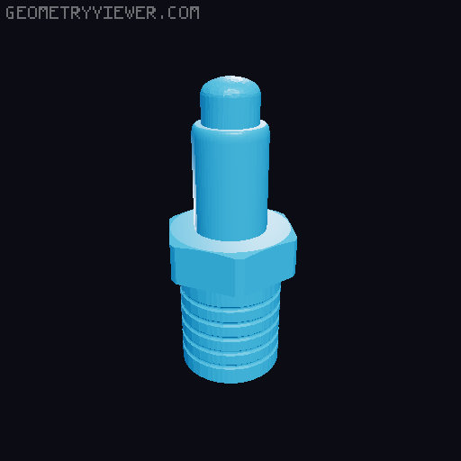 OHC V60 Ultramax Engine 3D model thumbnail