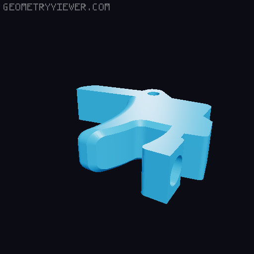Protean double stack mag auto pusher 3D model thumbnail
