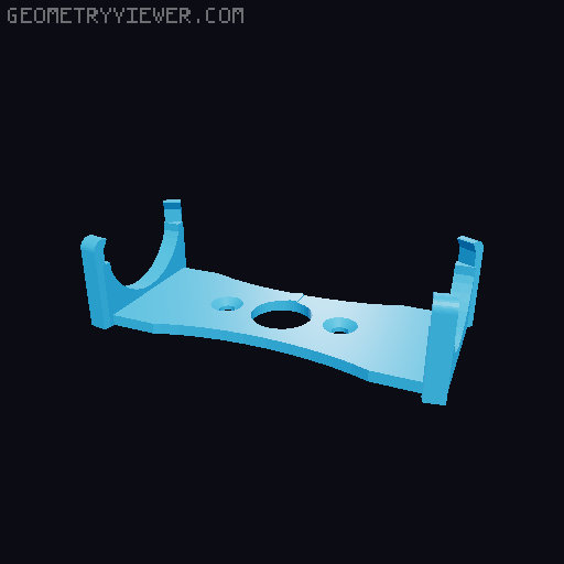 Kit Card Tree platform for F22 RaptorI by Nakozen 3D model thumbnail