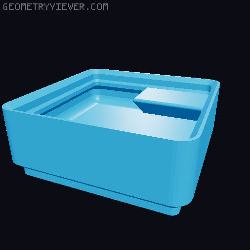 Gridfinity cups height 2 (18mm) collection 3D model thumbnail