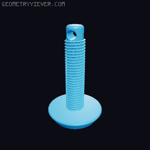 Extra Wide Power Strip Desk Clamp 3D model thumbnail
