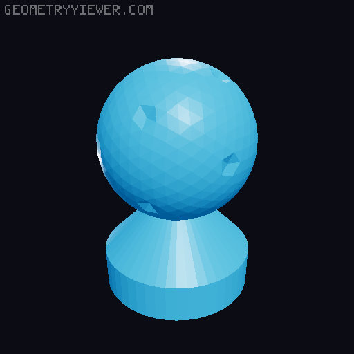 Everdell DUO - Moon and Sun Marker 3D model thumbnail