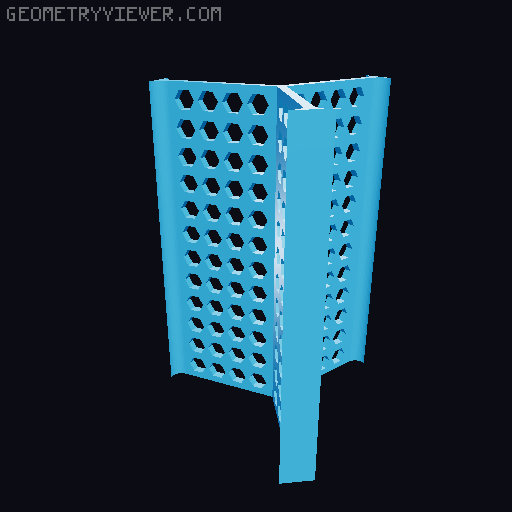 Expandable Desk Organizer Dividers 3D model thumbnail