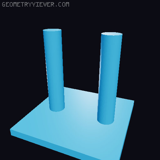 Simple Expandable Gearbox 3D model thumbnail