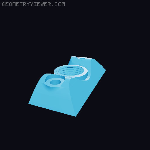 MMU3 PC4 - 1/8" 3D model thumbnail