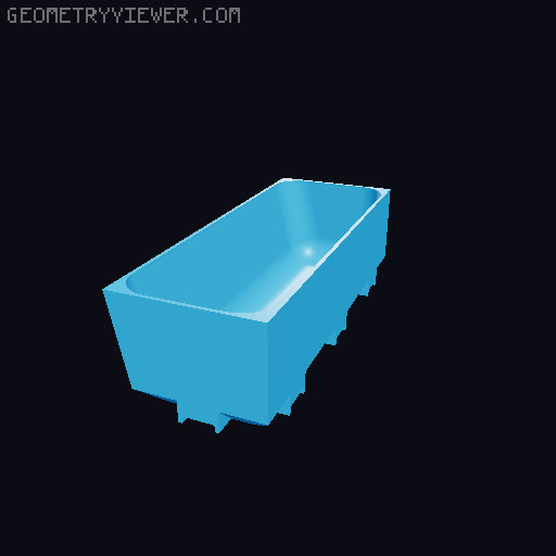 Modular Drawer Organizer Remix 3D model thumbnail