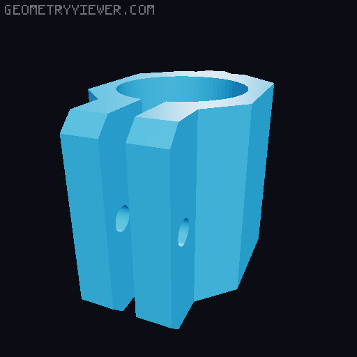 InsertMate - Accurate Heat Insert Guide (parametric) 3D model thumbnail