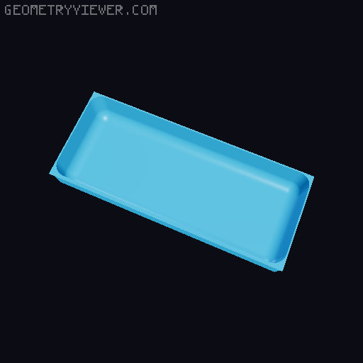 Modular Drawer Organizer Remix 3D model thumbnail