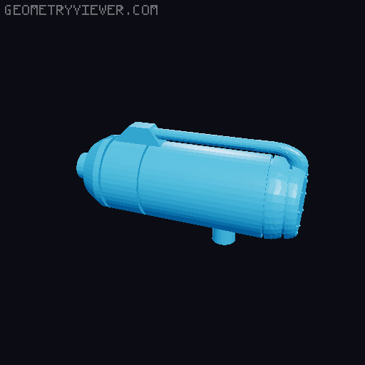 40mm attachments 3D model thumbnail