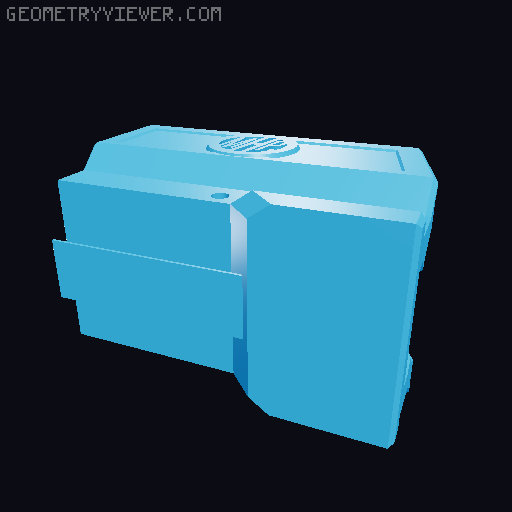 RyobiCop Smiley 3D model thumbnail