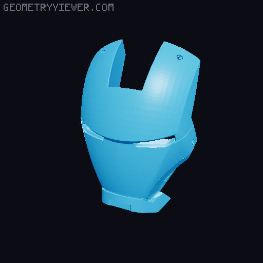 Iron Man MK3 Articulated Figure 3D model thumbnail