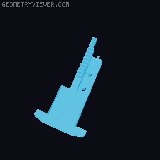 Magnet Insertion Tool v2 3D model thumbnail