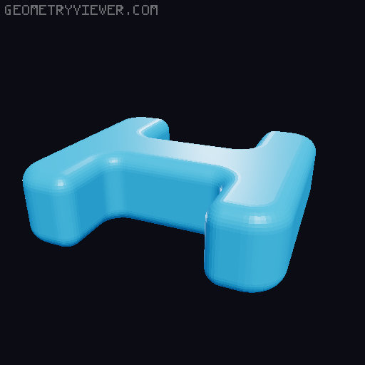 Windows10 Folder for Tabloid Sheet Ikea Skadis 3D model thumbnail