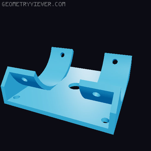 Butterfly Damper / VCD / Shiber 3D model thumbnail