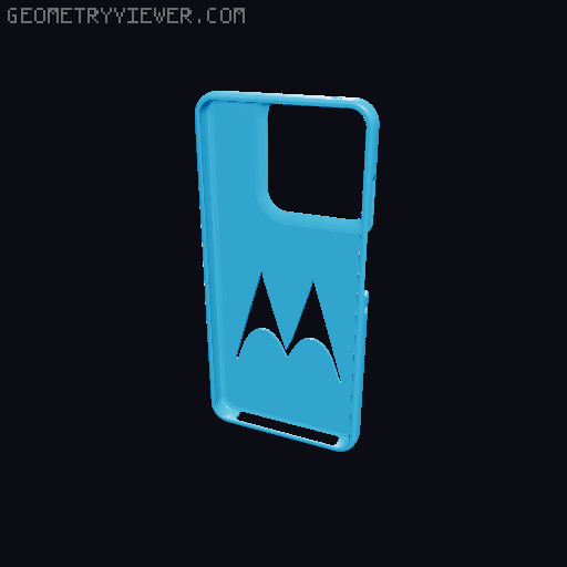 Motorola G56 xt2529 case 3D model thumbnail