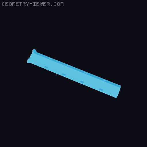 openGrid - Angle connector 3D model thumbnail