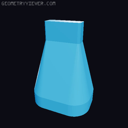 Bambu Lab X1 AMS Front Desiccant Holder (original AMS remix) 3D model thumbnail